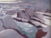 Felix Vallotton High Alps,Glacier and Snowy Peaks china oil painting artist